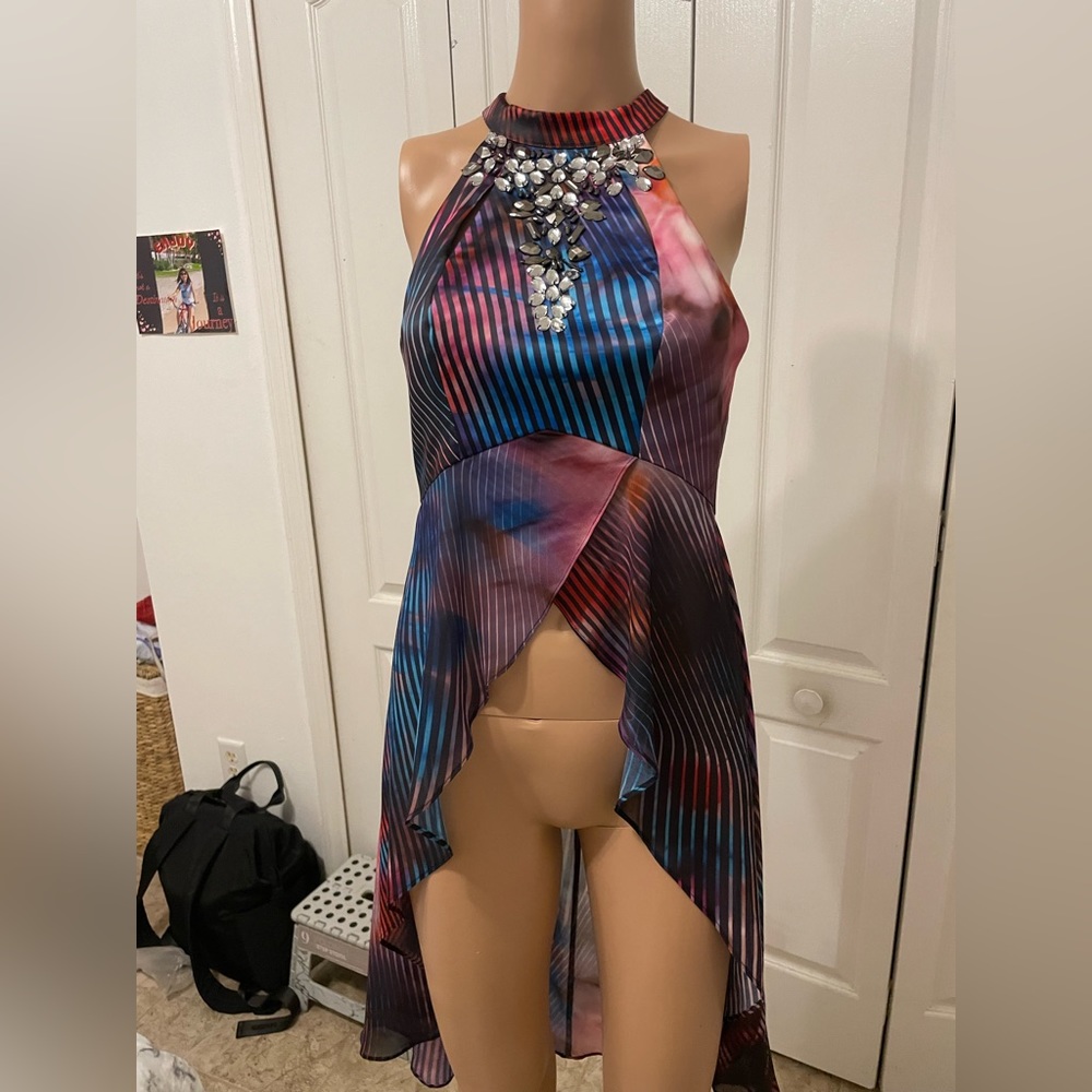 Bebe Asymmetrical Top/Dress XS